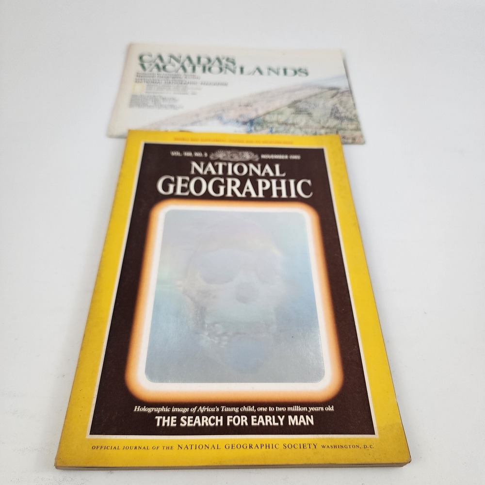 National Geographic Magazine November 1985 With Insert